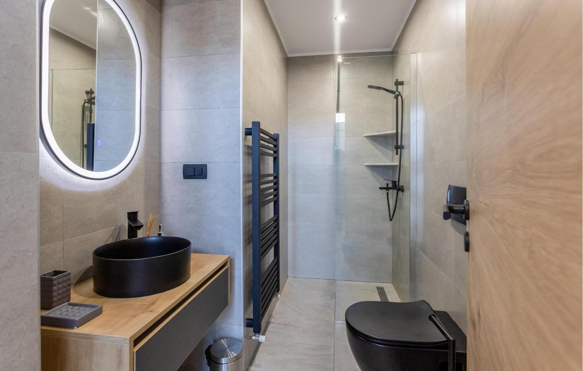 Gorgeous Apartment In Brsec With Kitchen Esterno foto